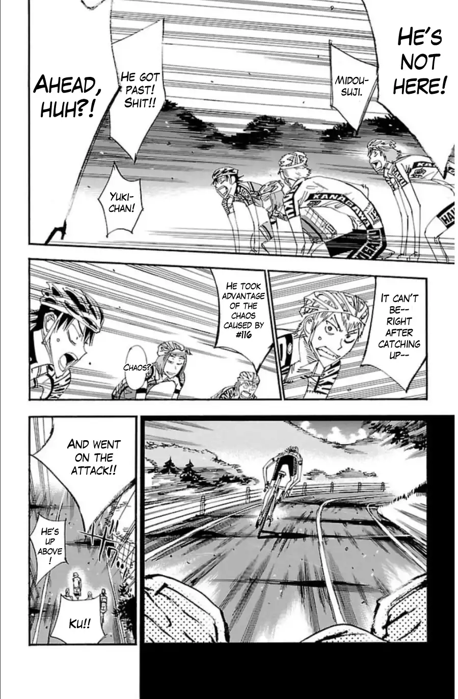 Yowamushi Pedal Chapter 340 14